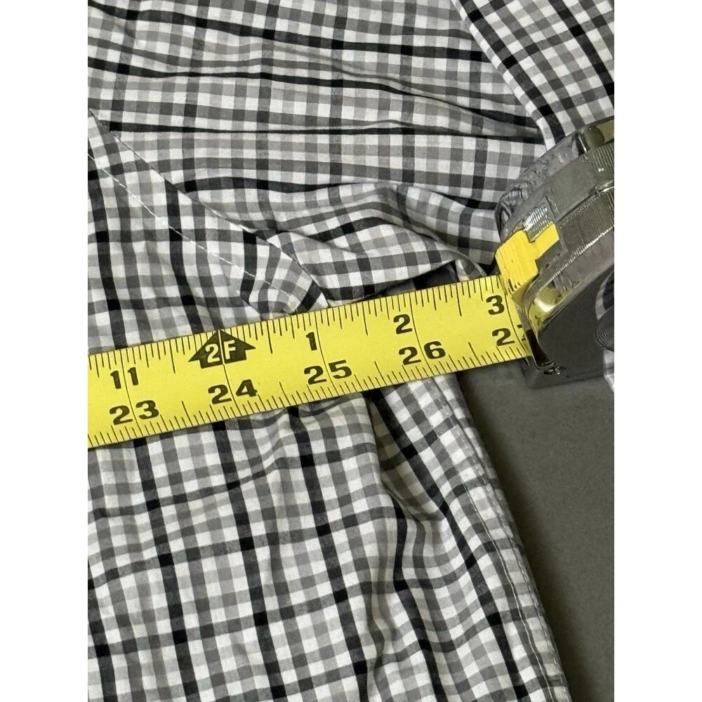 Cutter & Buck New Orleans Saints NFL Charcoal long sleeve dress shirt Men's XXL
